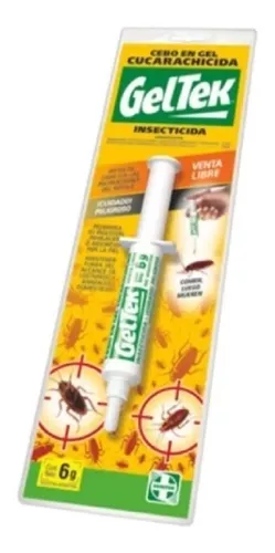 Jeringa y Cebos Cucarachicidas Geltex