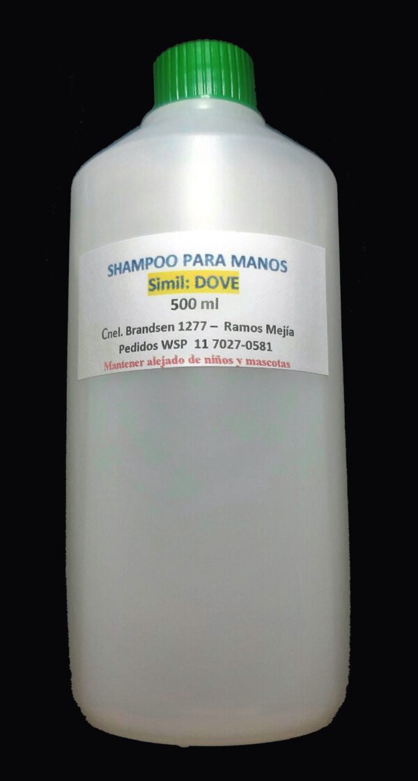 Shampoo de manos o Jabón líquido