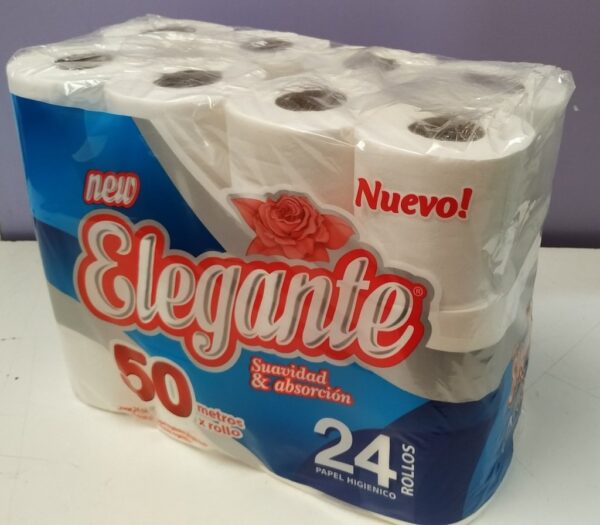 Papel Higienico bolson x 24 unidades de 50 metros