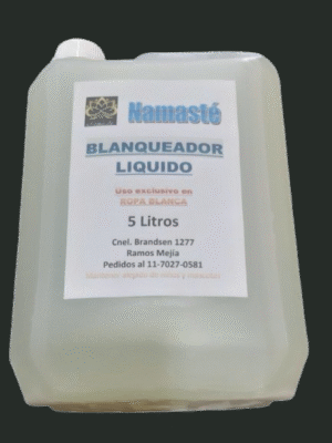 Blanqueador liquido 5 Litros
