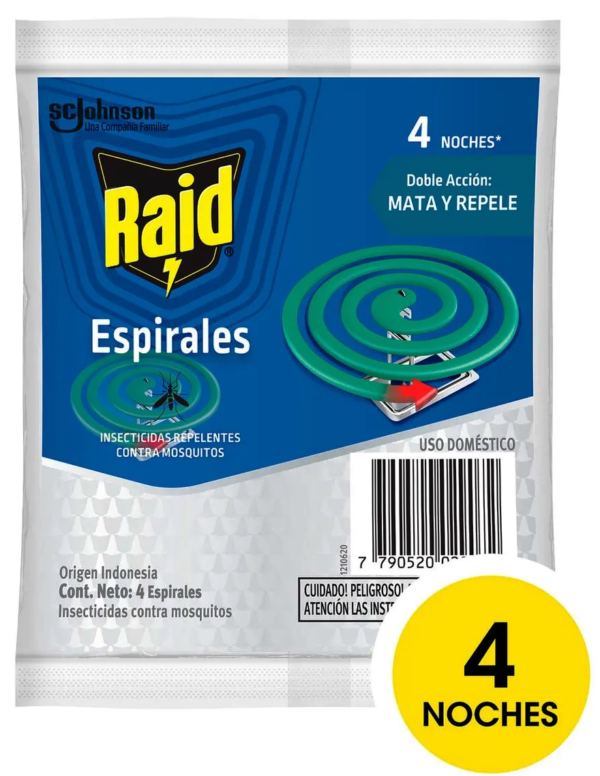 Espirales Raid verdes