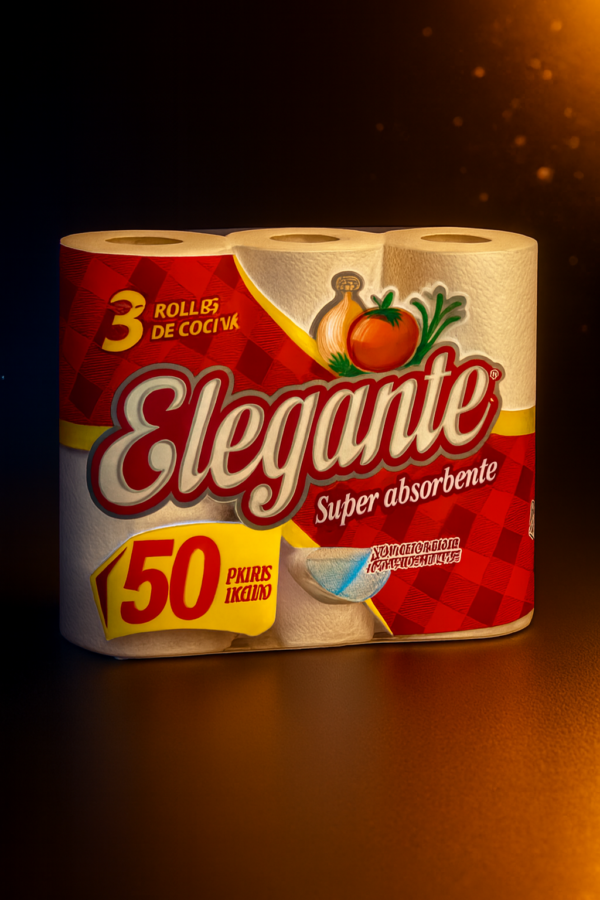 Rollos de cocina 3 de 50 paños