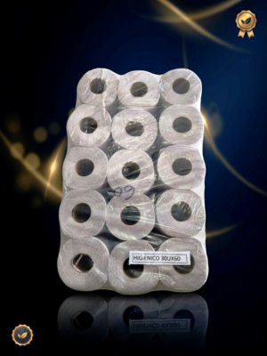 Bolson de papel higienico 30 rollos de 60 metros