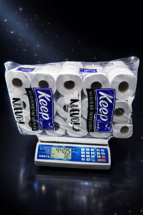 Bolson de papel higienico 30 rollos de 90 metros Keep
