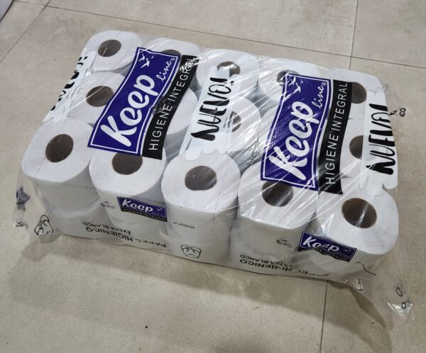 Bolson de papel higienico 30 rollos de 90 metros Keep