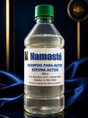 Espuma Activa o Shampoo para autos x 500 ml.