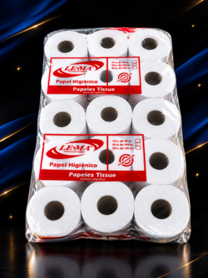 Higiénico bolsón de 30 rollos de 80 metros cada uno